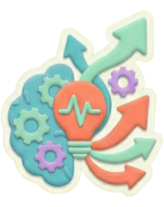 Omnichannel creative strategy icon